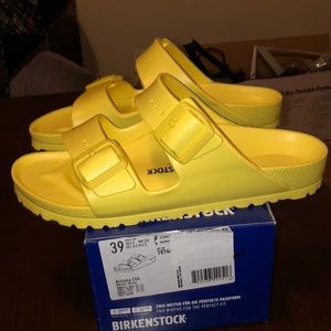 Women’s EVA Birkenstock sz 8 yellow